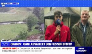 "Les dégâts sont assez considérables": Amaury Lassalle, fils de Jean Lassalle et habitant de Lourdios-Ichère (Pyrénées-Atlantiques) témoigne des inondations provoquées par les orages