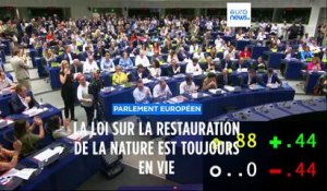 La loi sur la restauration de la nature survit au premier vote du Parlement européen
