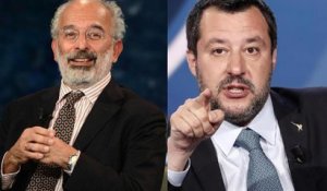 Matteo Salvini umilia Gad Lerner il faccia a faccia sul sagrato del Duomo