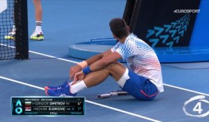 Le Top 5 de Djokovic : lob, point sans filet, passing et retour cinglants