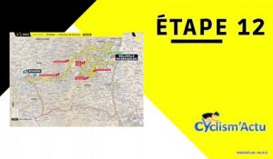 Tour de France 2023 - La 12e étape du 110e Tour de France, parcours et profil !