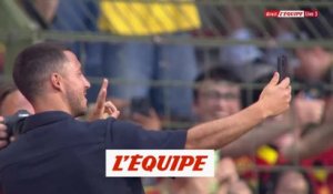 Hazard a effectué un tour d'honneur à la mi-temps de Belgique - Autriche - Foot - Qualif. Euro