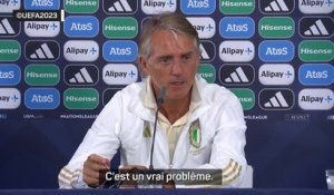 Italie - Mancini : "Si mes joueurs ne s'amusent plus, c'est un vrai problème !"