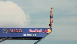 La victoire pour Iffland et Popovici, Gary Hunt 4e - Plongeon - Red Bull Cliff Diving Paris