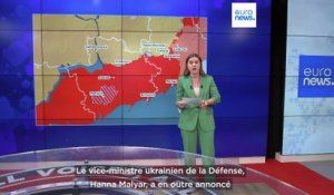 Guerre en Ukraine : le point sur le terrain, cartes à l'appui