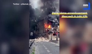 Puissante explosion à Paris: un immeuble détruit, au moins 16 blessés