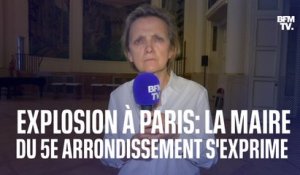Explosion à Paris: la maire du Ve arrondissement s'exprime