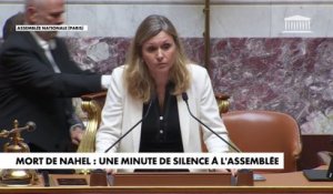 L’Assemblée nationale observe une minute de silence en hommage à Nahel