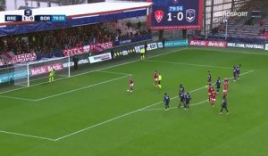 Bis repetita pour Bordeaux, qui encaisse un 2e penalty : le but de Brest en vidéo
