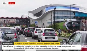 Le malus sur les voitures lourdes va "sans doute" être étendu dès 2024, annonce le ministre des Transports, Clément Beaune - VIDEO