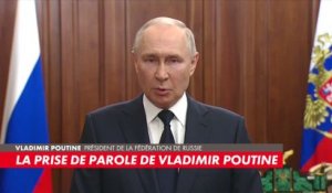 Vladimir Poutine : «Un soulèvement armé aurait été écrasé»