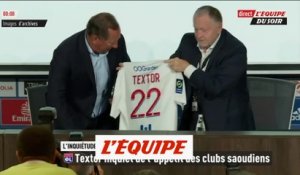 Textor s'agace contre l'Arabie saoudite - Foot - L1 - OL