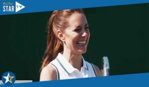 Kate Middleton en plein tennis avec Roger Federer : la princesse surprend par sa forme !