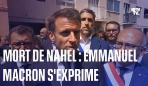 Mort de Nahel: la réaction d'Emmanuel Macron en intégralité