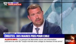 "Il a fallu que j'aille me cacher dans la cave de la mairie", le témoignage du maire de Maromme (Seine-Maritime) pris pour cible par des émeutiers