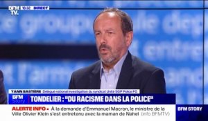 Mort de Nahel à Nanterre: "On n'est pas sur un contrôle au faciès", pour Yann Bastière (délégué national investigation du syndicat Unité SGP Police FO)