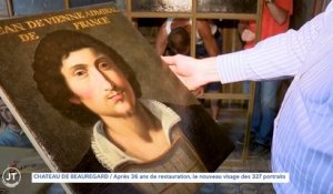CHÂTEAU DE BEAUREGARD / Après 36 ans de restauration, le nouveau visage des 327 portraits