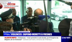 Prison de Fresnes attaquée: "On se demandait combien de temps cela allait tenir" explique un fonctionnaire à Éric Dupond-Moretti