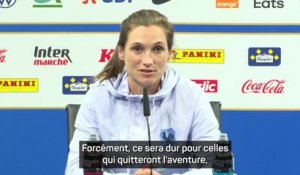 Bleues - Le Garrec : "Ce sera forcément dur pour celles qui quitteront l'aventure"