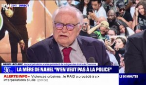 Mort de Nahel: "Ça fait des années que nous alertons sur le conflit actuel entre la police et la jeunesse", assure Henri Leclerc (ancien président de la Ligue des droits de l’Homme)