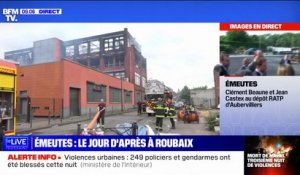 "Je suis choquée, consternée" témoigne Noura qui travaillait depuis treize ans dans un bâtiment incendié la nuit dernière à Roubaix