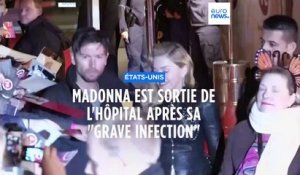 Madonna va "mieux" et est rentrée chez elle après une "grave infection"
