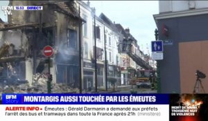 Pharmacie incendiée à Montargis: "Il y a encore un risque d'effondrement", explique le commandant des opérations de secours