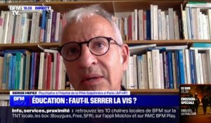 Jeunes émeutiers: "Il y a une vraie crise de l'autorité dans l'ensemble de la société" estime le psychiatre Serge Hefez