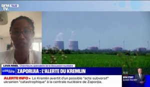 Zaporijia: "On s'inquiète depuis 1 an [...] depuis 1 an, l'AIEA et les différentes instances diplomatiques alertent sur la situation de risque" de la centrale de Zaporijia indique Lova Rinel, chercheuse et spécialiste de la dissuasion nucléaire