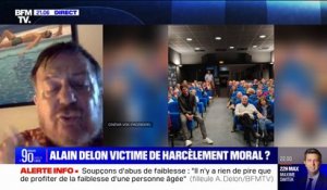Plaintes contre la dame de compagnie d'Alain Delon: "Pour parvenir à parler à Delon, il fallait parler à cette femme", affirme le journaliste et écrivain Henry-Jean Servat