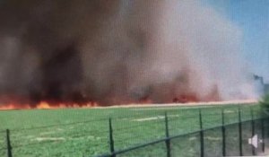 Incendie à Villers-le-Bouillet