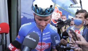 Tour de France 2023 - Mathieu van der Poel : "Un triplé sur le Tour, c'est unique !"