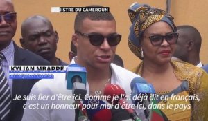 Kylian Mbappé: c'est "un honneur" de visiter le Cameroun
