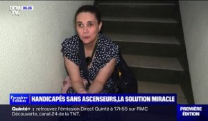 Privés d'ascenseurs, ces habitants en situation de handicap de banlieue parisienne s'organisent