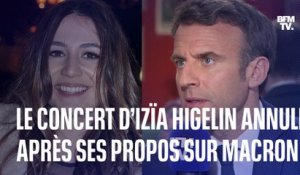 Le concert d’Izïa Higelin annulé après ses propos polémiques sur Emmanuel Macron