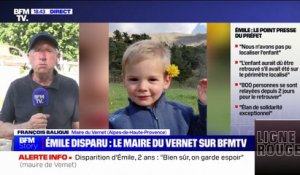 Disparition d'Émile: "On a encore espoir qu'on puisse le retrouver avec ces investigations plus ciblées", assure le maire du Vernet