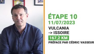 TDF 2023 : Cédric Vasseur préface la 10e étape