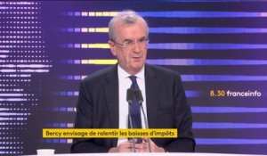 Impôts : le gouverneur de la Banque de France salue "l'intention" du gouvernement de "différer certaines baisses"