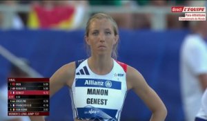 Manon Genest en bronze sur le saut en longueur T37 - Para athlé - Mondiaux