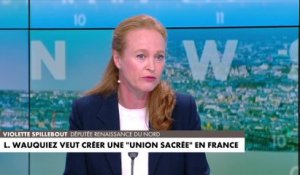 Violette Spillebout : «Ce que j'entends avec Laurent Wauquiez, c'est un message que tous les Français ont envie d'entendre, c'est un peu la facilité»