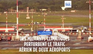 Allemagne : des militants climatiques perturbent le trafic aérien de deux aéroports