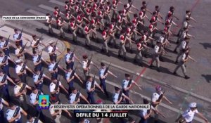 14-Juillet : la SNCF défile sur les Champs-Elysées