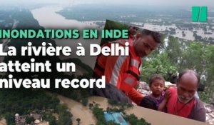 Inde: Des "inondations extrêmes" dans la région de New Delhi à cause de la mousson