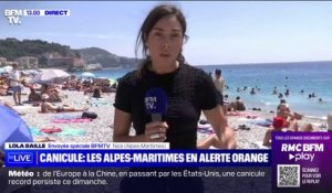Le département des Alpes-Maritimes placé en alerte orange canicule par Météo France