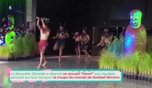 Coupe du monde (F) - Accueil traditionnel Maori pour les équipes basées en Nouvelle-Zélande