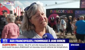Aux Francofolies, les spectateurs se souviennent des performances de Jane Birkin