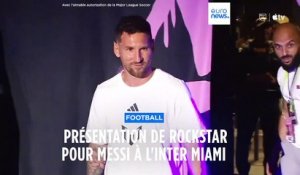 MLS : présentation de rockstar pour Lionel Messi à l'Inter Miami
