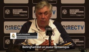Ancelotti : "Bellingham est un joueur fantastique"