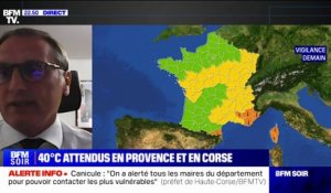 Michel Prosic (préfet de Haute-Corse): "Nous sommes prêts à faire face s'il devait y avoir des incendies notables dans le département"