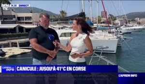 En Corse, le thermomètre a dépassé la barre des 40°C